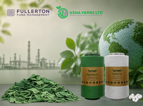 Usha Yarns haalt groeikapitaal op bij Fullerton Carbon Action Fund